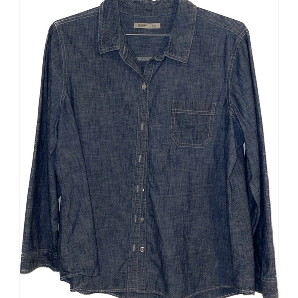 Women’s Chambray mid tone 100% cotton EUC
